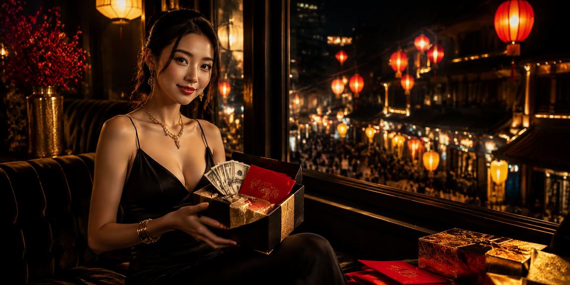 Phong bì đỏ may mắn và cà phê Việt Nam bên cạnh màn hình hiển thị thưởng chào mừng mcw19